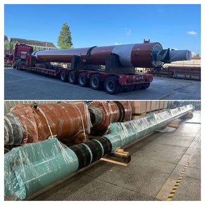 32 MPa Presión de ensayo Resisten cargas pesadas y altas presiones cilindros pesados en la industria metalúrgica
