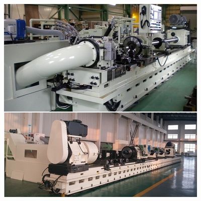 Máquina de quemado de rodillos de precisión con guía de extinción de alta frecuencia