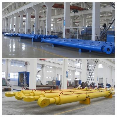 Puertas de presa cilindros hidráulicos elevadores con diámetro de perforación 450 mm