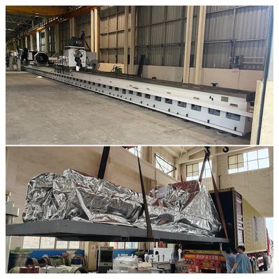 Función de diseño del tren de guía ultra ancho / máquina Srb con sistema CNC SIEMENS y lubricación SHOWA
