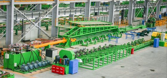 10-100T Máquina hidráulica de tiro en frío de tres líneas 2.5 m/min 215KW Personalizada