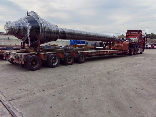 17M Instalación vertical de cilindro hidráulico de acción única anti-rotación