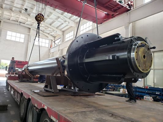 EOOE Máquina de fundición hidráulica cilindro auto-guiado 8800 mm de carrera