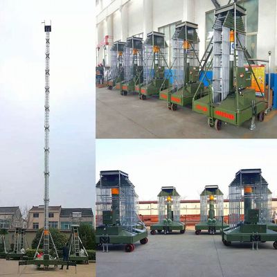 Estructura anidada de doble acción telescópica de múltiples etapas cilindros hidráulicos ID 160mm