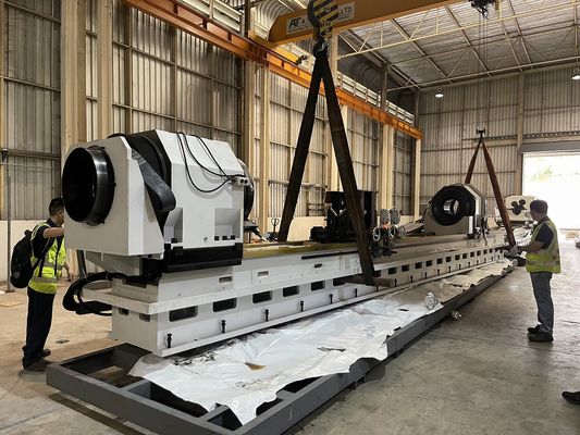 ISO SRB Máquina de perforación de barras Fijación de pieza de trabajo Rotación Equipo SRB