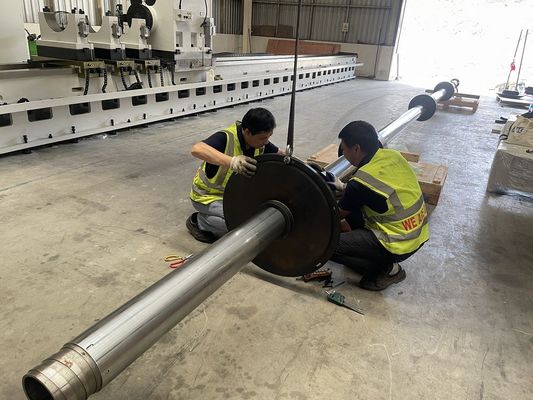 Máquina SRB de vía de guía ultra ancha con rodamiento NSK de 2000 mm de longitud de la pieza de trabajo