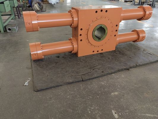 38CrMoAl Rack de engranajes cilindros hidráulicos 180° Ángulo de rotación