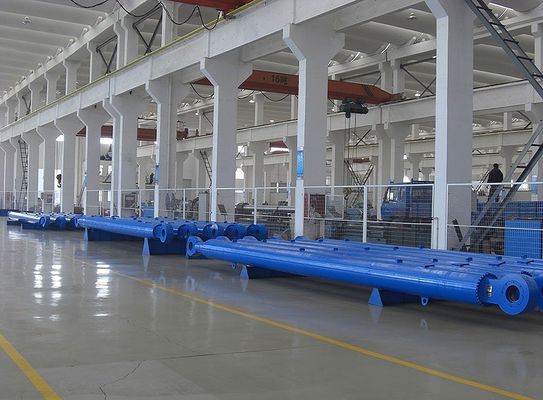 Puertas de presa cilindros hidráulicos elevadores con diámetro de perforación 450 mm