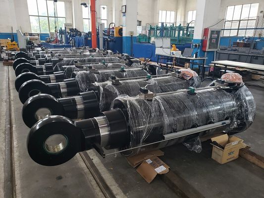Túnel de viento cilindros hidráulicos con diámetro de perforación de 140 mm