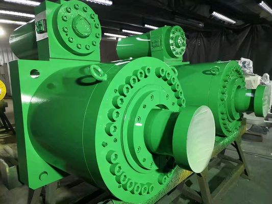 cilindro hidráulico de acero a presión de 370 mm cilindro hidráulico de presión de trazo