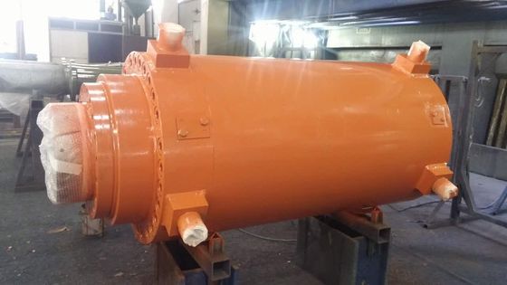 Metalurgia cilindros hidráulicos robustos personalizados para levantar cilindros de cuchara intermedios