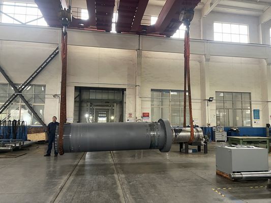cilindros hidráulicos de trabajo pesado con longitud de carrera adaptada