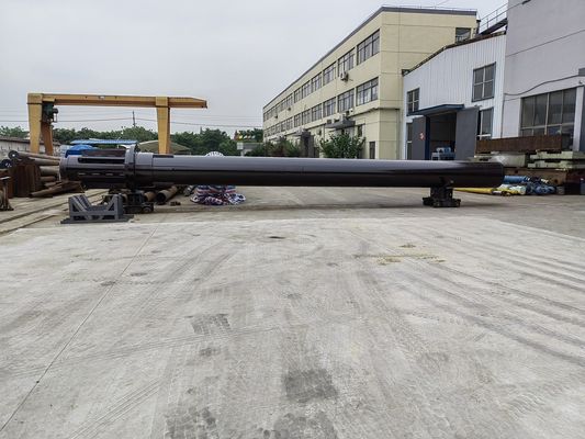 Construcción robusta cilindro hidráulico cromado auto-guiado anti rotación
