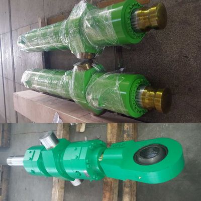 32 MPa Presión de ensayo cilindro hidráulico compacto para maquinaria pesada y molinos