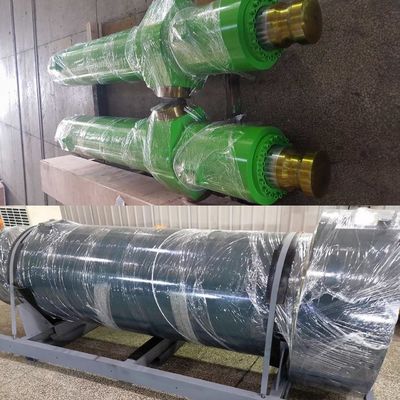 Molino de acero metalúrgico cilindro hidráulico de trabajo pesado 210 bar con longitud de carrera a medida