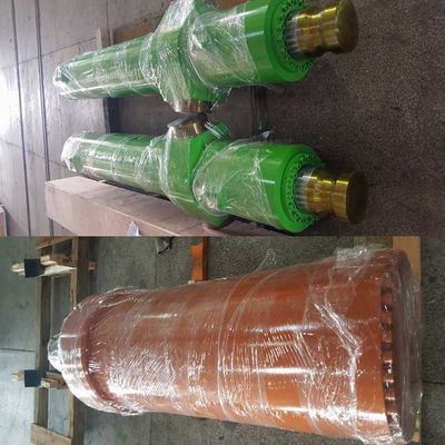 Metallurgia cilindro hidráulico de doble acción de acción única ISO9001 Aprobado