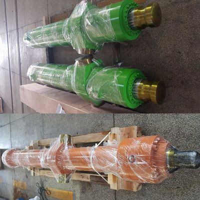Metallurgia de trabajo pesado compacto cilindros hidráulicos personalizados 16 MPa presión anular