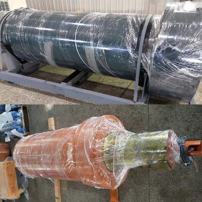Círculo hidráulico de doble acción de 32 MPa Presión de ensayo