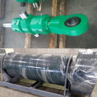21 Mpa Presión de funcionamiento cilindros de trabajo pesado con características de seguridad integradas en la fábrica de acero
