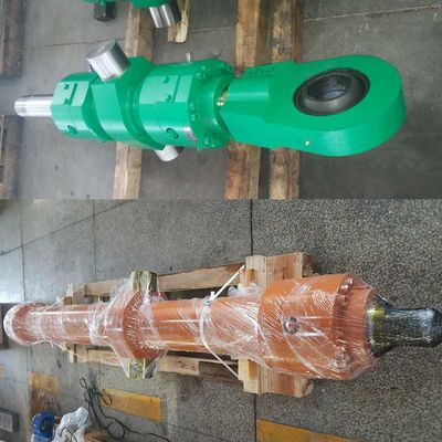 Presión de funcionamiento de 21 Mpa cilindros de acción única utilizados en el ámbito de las máquinas pesadas