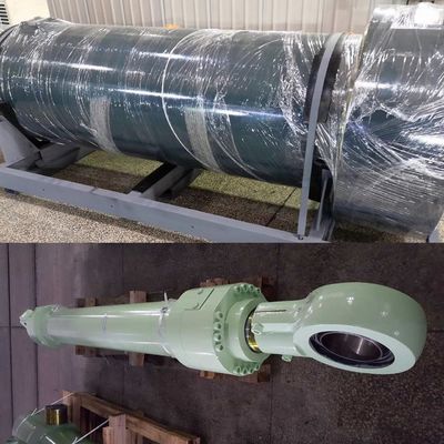 cilindros hidráulicos de trabajo pesado con diámetro máximo de perforación 865 mm en la planta de acero