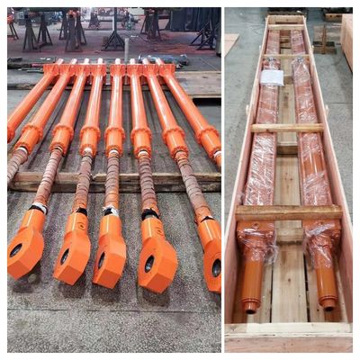 cilindros hidráulicos de 3 etapas con tubo de cilindro de 27SiMn