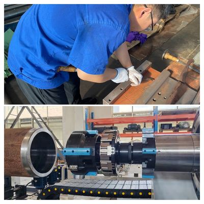 Ra 0,04 Máquina de quemado de rodillos de esquí con motor de huso de SIEMENS