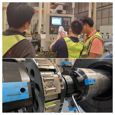 ISO SRB Máquina de perforación de barras Fijación de pieza de trabajo Rotación Equipo SRB