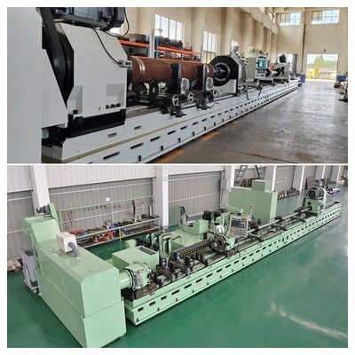 Máquina hidráulica de rotación y rotación de rodillos de SRB 4000 mm longitud de mecanizado
