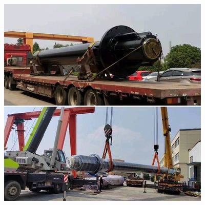 EOOE Máquina de fundición hidráulica cilindro auto-guiado 8800 mm de carrera