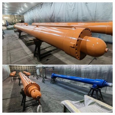 Círculo de elevación de electrodos hidráulicos de molino de acero cromado con sellado de Merkel