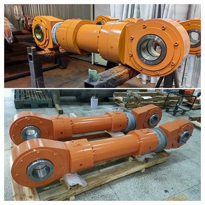 cilindros de 2450 mm de carrera máxima utilizados en el haz de marcha