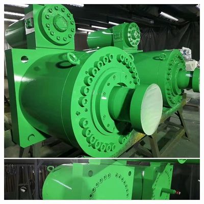 cilindro hidráulico de acero a presión de 370 mm cilindro hidráulico de presión de trazo