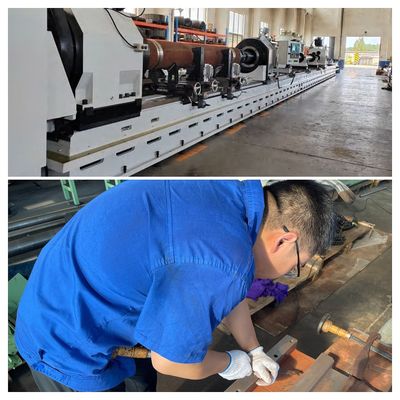 Máquina de quemado de rodillos con dispositivo de refrigeración de 4000L