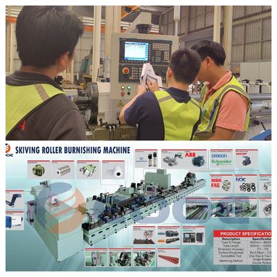Velocidad sin pasos Srb Máquina de herramientas pintura de color estándar y SIEMENS CNC