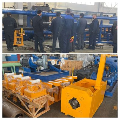 15 M/min Tubo redondo Banquillo de tracción en frío Máquina eléctrica Equipo de tracción en frío