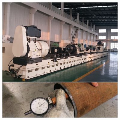 Máquina de rodadura pequeña para enderezar tubos de acero con bomba centrífuga y dispositivo de protección